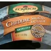 eckrich cheddar smoked sausage