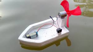 water boat using dc motor