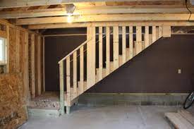 garage room in attic truss staircase v
