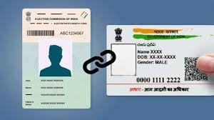 aadhaar voter id link election