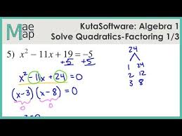 Solving Quadratics By Factoring