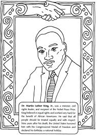 This picture of martin luther king jr. Martin Luther King Jr Day Coloring Pages Print For Free
