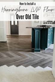 install sheet vinyl flooring over tile