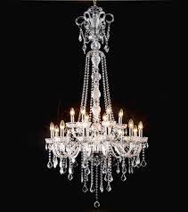 China Long Stair Chandelier Crystal
