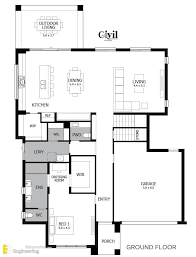 Aria Two Story House Design With Free