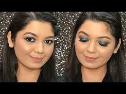 blue eye makeup ft makeup revolution