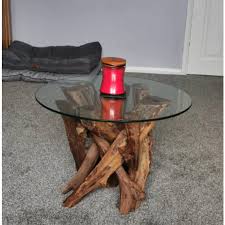 Rustic Coffee Table Driftwood Teak Root