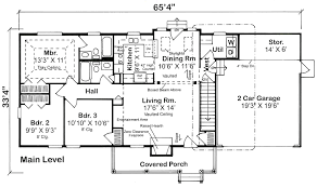 floor plan bungalow country ranch