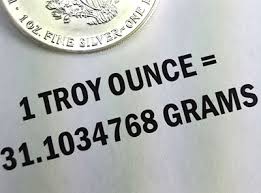 How Many Grams In An Ounce Of Silver