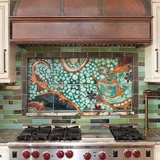 Tile Mural Kitchen Backsplash By Clay