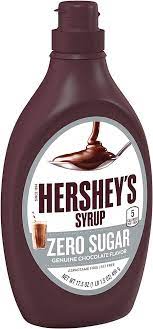 Zero Sugar Hershey Syrup gambar png