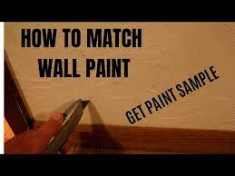 how to match paint colors on wall get