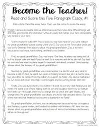 tips for teaching and grading five paragraph essays thrive in example of a full five paragraph essay