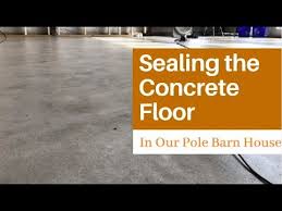 Concrete Floors In The Pole Barn House