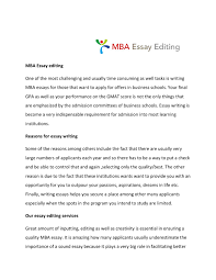 mba essay editing service by ra servellon issuu mba essay editing service