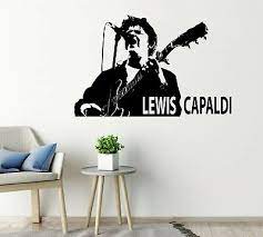 Lewis Capaldi Wall Sticker Singer Pop