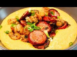 corn grits andouille sausage