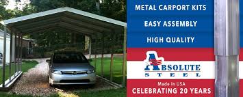 Carports are covered aluminum structures with polycarbonate roofs. Carport Kits And Metal Carports Made In The Usa