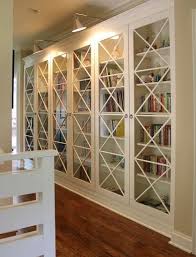 bookshelf bookcase with glass doors