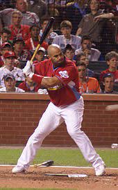 Did you know that albert pujols is the only player in mlb history to hit 400+ hr in his first 10 seasons? Albert Pujols Wikipedia