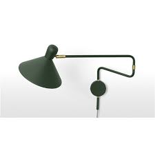 Ogilvy Swing Arm Wall Lamp Green