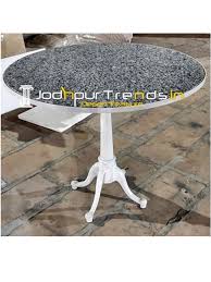 With Granite Outdoor Table