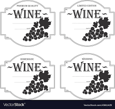 wine label homemade alcohol labels for