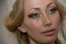 Below: model make-up featuring eyelash detail. Megan Robinson and Karen Murrell, of lipstick fame (and Thread favourite) - models_JPEG-86