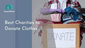 8 best charities to donate clothes