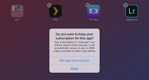 I do not want to put new payment information in until those are canceled. Ios 13 Shows Cancel Subscription Dialog When Deleting Certain Apps Redmond Pie