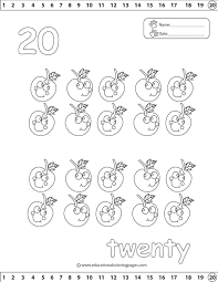 Try to color numbers to unexpected colors! Numbers 125330 Educational Printable Coloring Pages