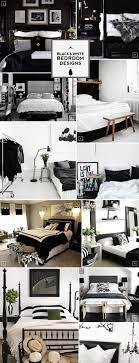 black and white bedroom designs white