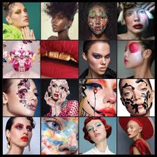 inspired by einat dan on makeup magazine