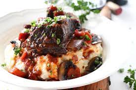 Beef Short Ribs With Red Wine gambar png