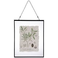 Olive Tree Print Framed Wall Decor