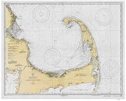 Amazon Com Cape Cod Bay Massachusetts 1933 Nautical Map