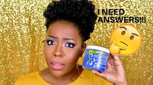 I now use clinique's tiny little blue bottle of acne spot gel of salicyclic acid when i develop the. Hair Grease For Natural Hair Blue Magic Does It Work Youtube
