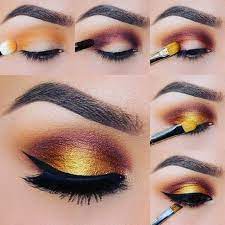 eye makeup step by step with pictures