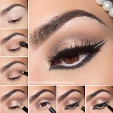 wintry exotic arabic makeup tutorial