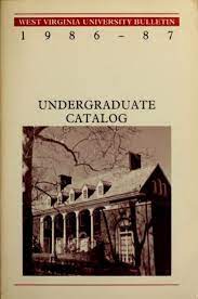 Alphabetical listing of popular business hours in evansdale: 1986 1987 Catalog Catalogs West Virginia University