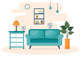 living room furniture clipart hd png