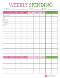 Free Printable Monthly Budget Planner Worksheet