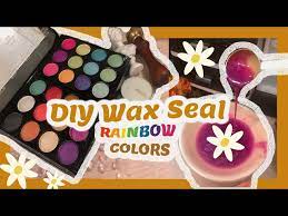 diy wax seal using makeup at home
