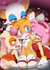 Post 5627725: Amy_Rose Cream_the_Rabbit DAGASI Rouge_the_Bat  Sonic_the_Hedgehog_(series) Tails