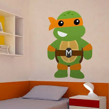 Kids Wall Sticker Michelangelo Ninja