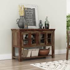 Smartanswersonline is the newest place to search. Modern Sierra Rustic Solid Wood Glass Door Buffet Table