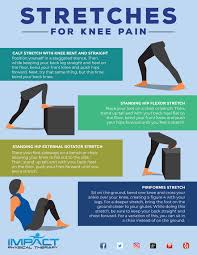 stretches for knee pain impact