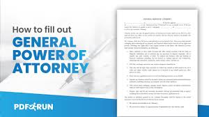 general power of attorney