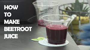 how to make beetroot juice you