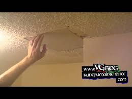 Popcorn Ceiling Repairs Patching